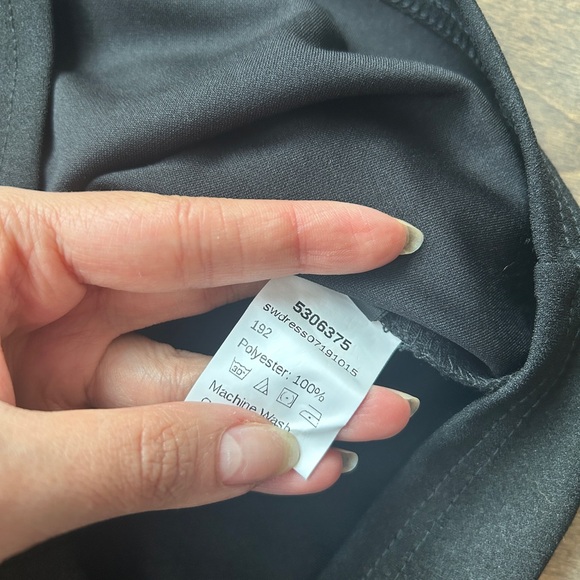 Gothic Mesh Pencil Dress with Long Sleeves in Black - Picture 7 of 10